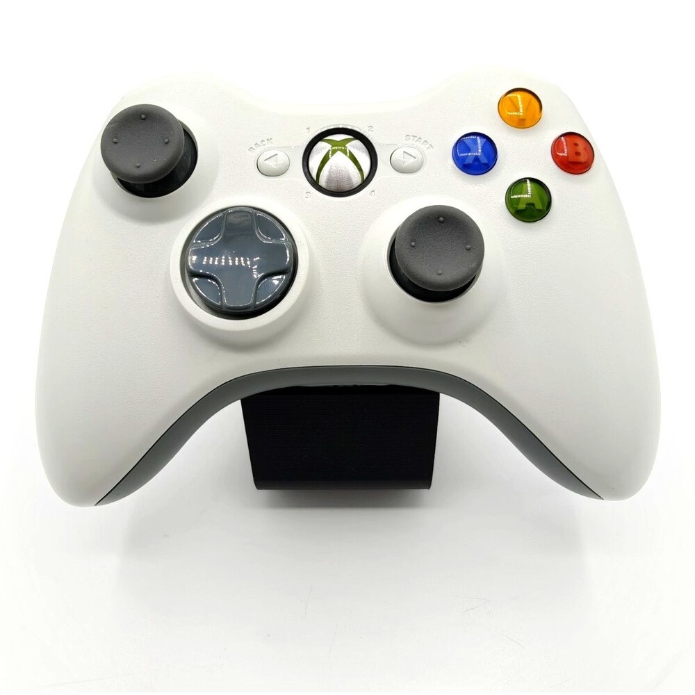 OEM White Microsoft Xbox 360 Wireless Controller - /w New Hall Effect Joysticks!